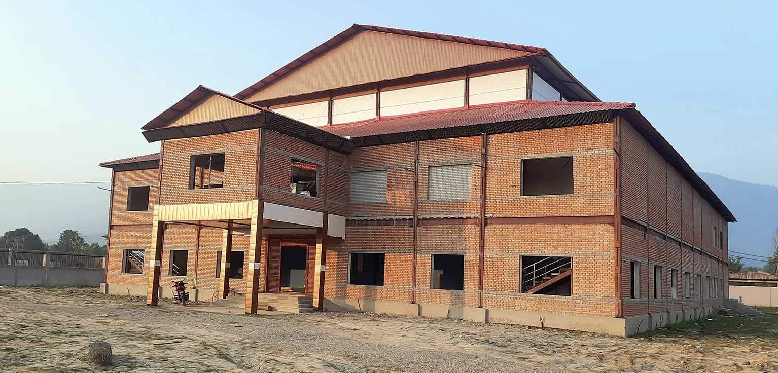 लुम्बिनी प्रदेशको स्थायी राजधानी भालुवाङमा प्रदेशसभा भवन निर्माणको काम अन्तिम चरणमा