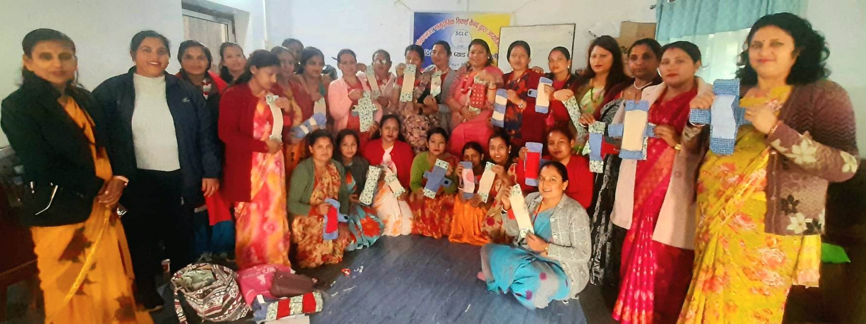 तिलोत्तमामा वासेबल प्याड बनाउने तालिम
