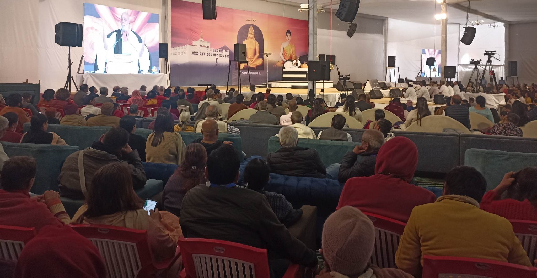 लुम्बिनीमा मोरारी वापूको कथा वाचन विवाद साम्य, चार बुँदे सहमतीसँगै वाचन शुरु
