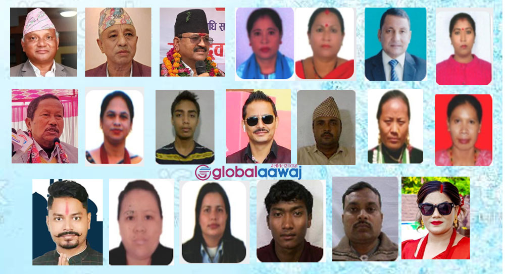 लुम्बिनी प्रदेश सांसदका स्वकीय सचिवः श्रीमान्, श्रीमती, छोरा, छोरी, भाइ