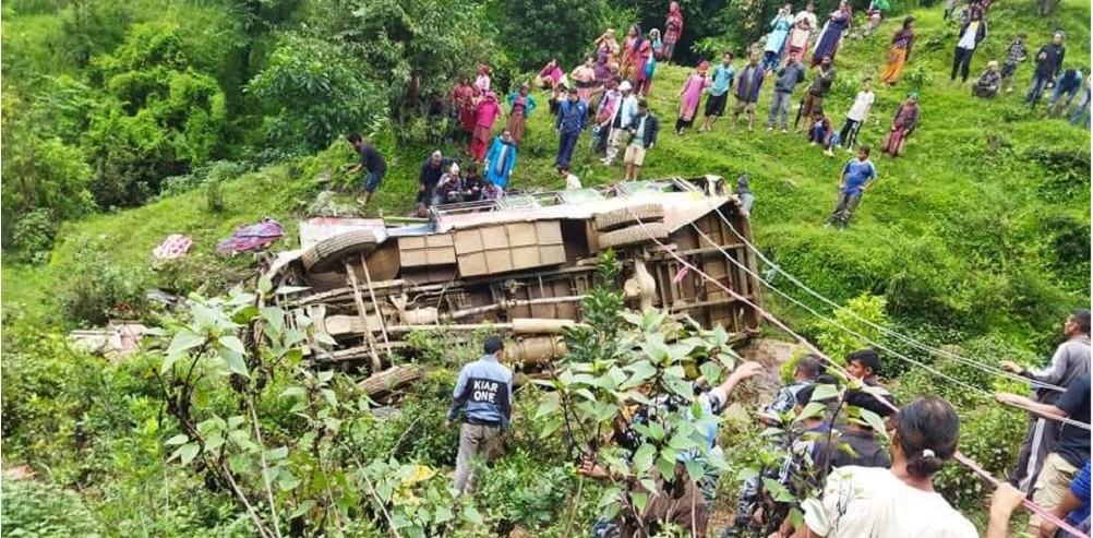 रोल्पा बस दुर्घटनामा ज्यान गुमाउने चार जनाको सनाखत