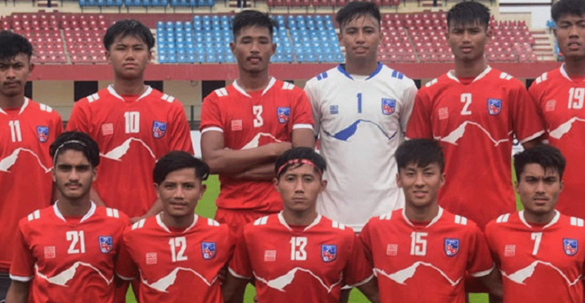 साफ यू-१९ फुटबल सेमिफाइनलः नेपाल र भारत बीच प्रतिस्पर्धा हुँदै