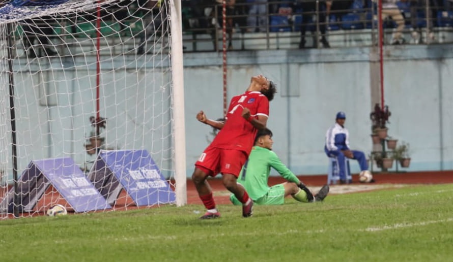 साफ यू-१९ च्याम्पियनसिप फुटबल : भारतसँग नेपाल स्तब्ध