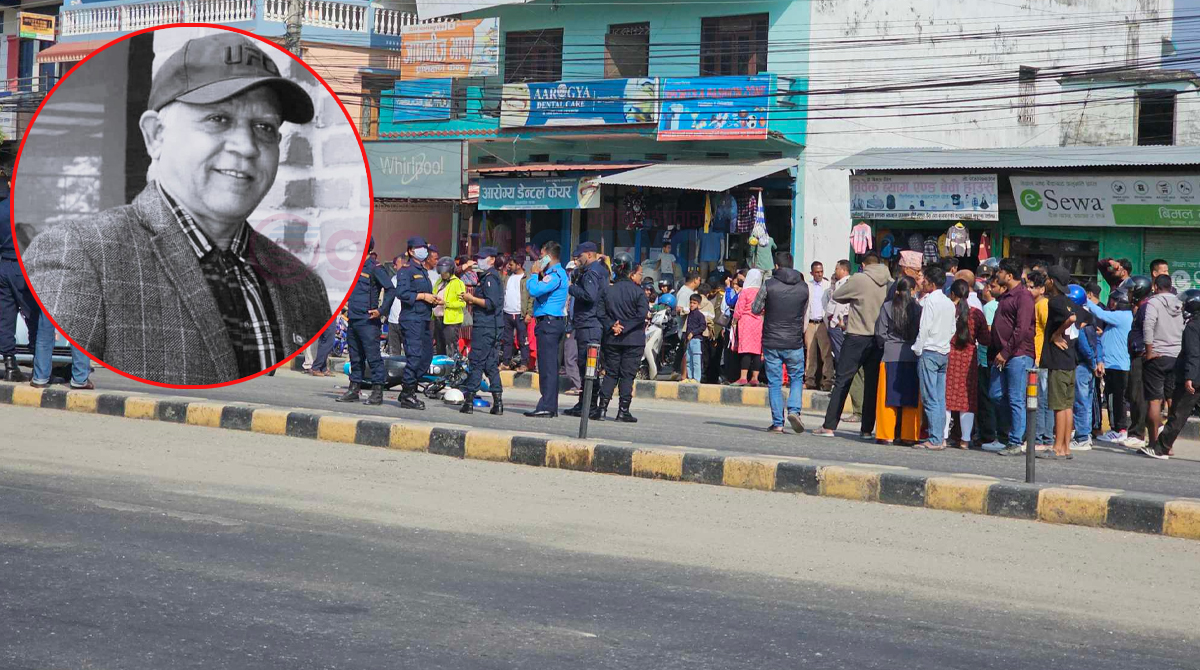 तिलोत्तमामा ट्रकको ठक्करबाट सहकारी अभियान्ता देवकोटासहित २ जनाको मृत्यु